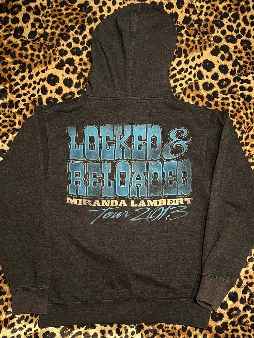Miranda Lambert Locked & Reloaded 2013 Tour Full Zip Hoodie
